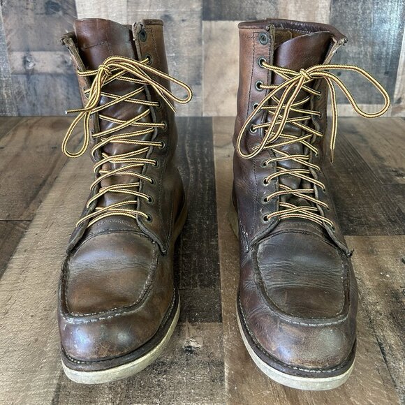 Red Wing Irish Setter 4583 Moc Toe Work Boots Mens 9.5 D - Picture 9 of 12